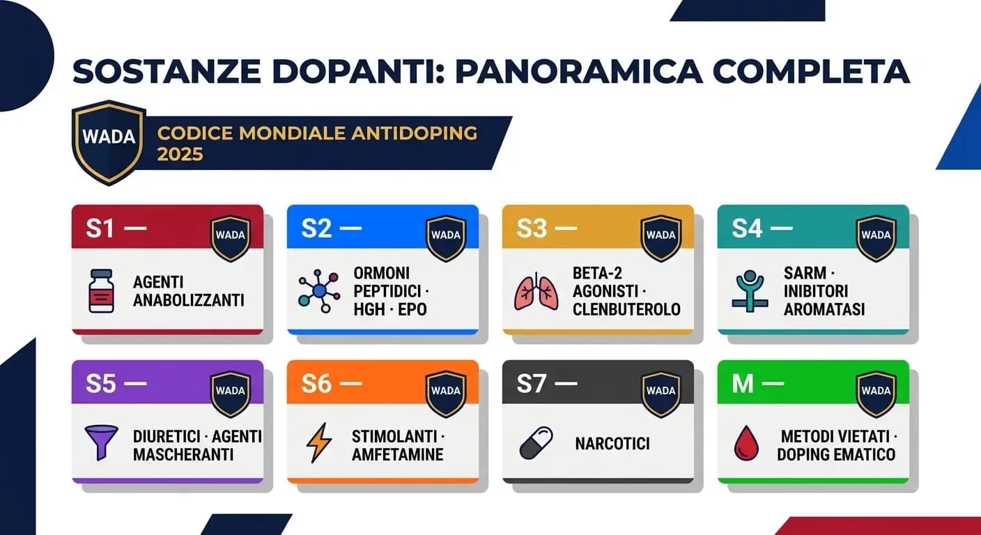 Sostanze per il miglioramento delle prestazioni: anabolizzanti, peptidi, SARMs e GLP-1