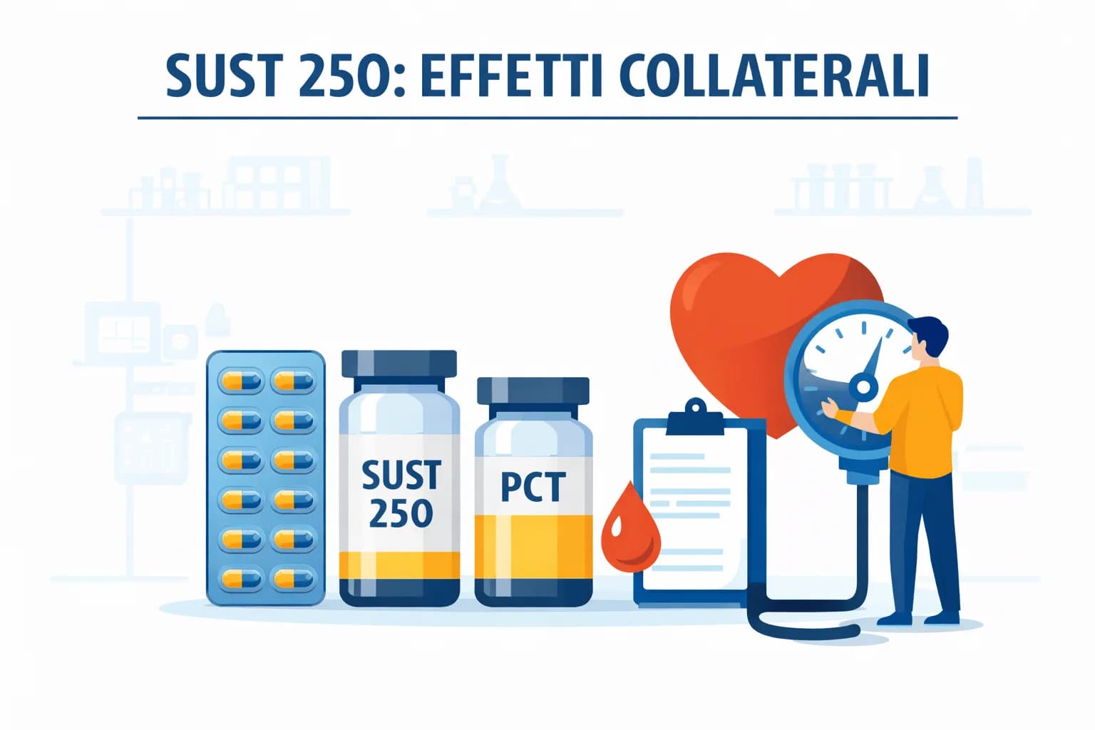 Effetti collaterali del Sustanon: rischi, gestione e chi dovrebbe evitarlo