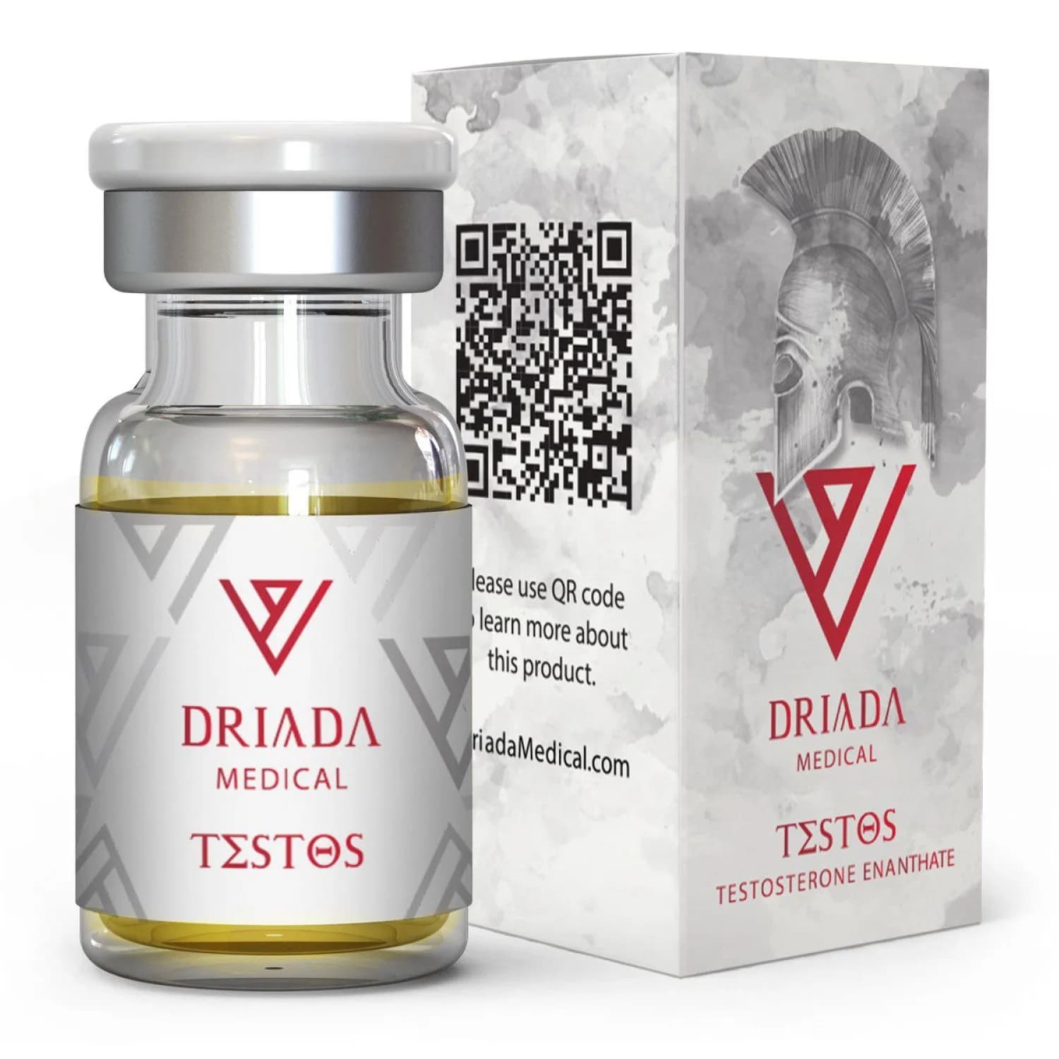 Testos (Testosterone Enanthate) Driada Medical 250 mg/ml 10ml vials