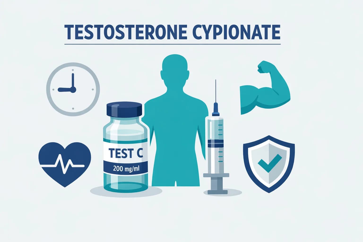 Testosterone Cypionate: Effetti Collaterali dell’Iniezione