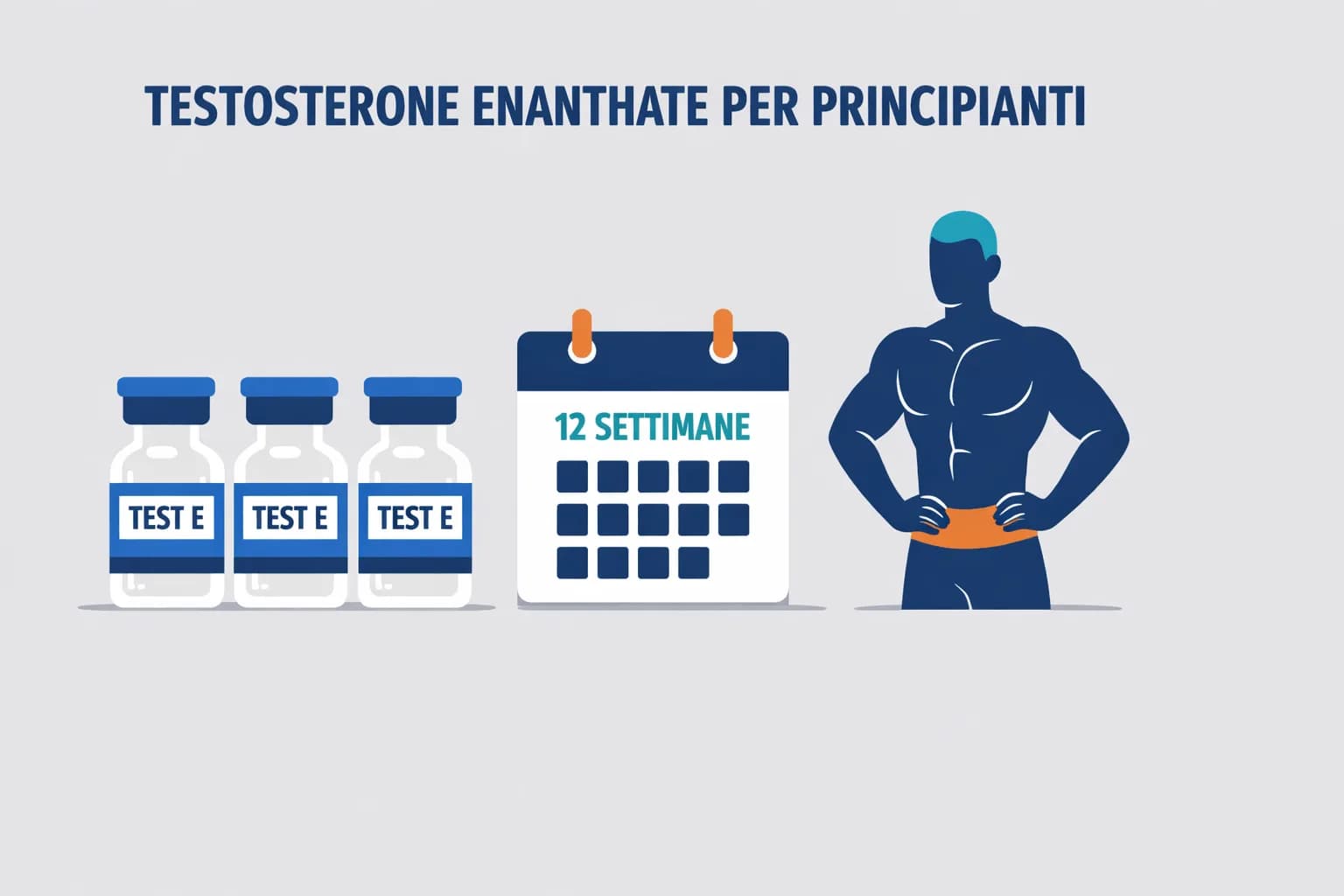 Testosterone Enantato: Cicli, Dosaggi e Stack per Principianti
