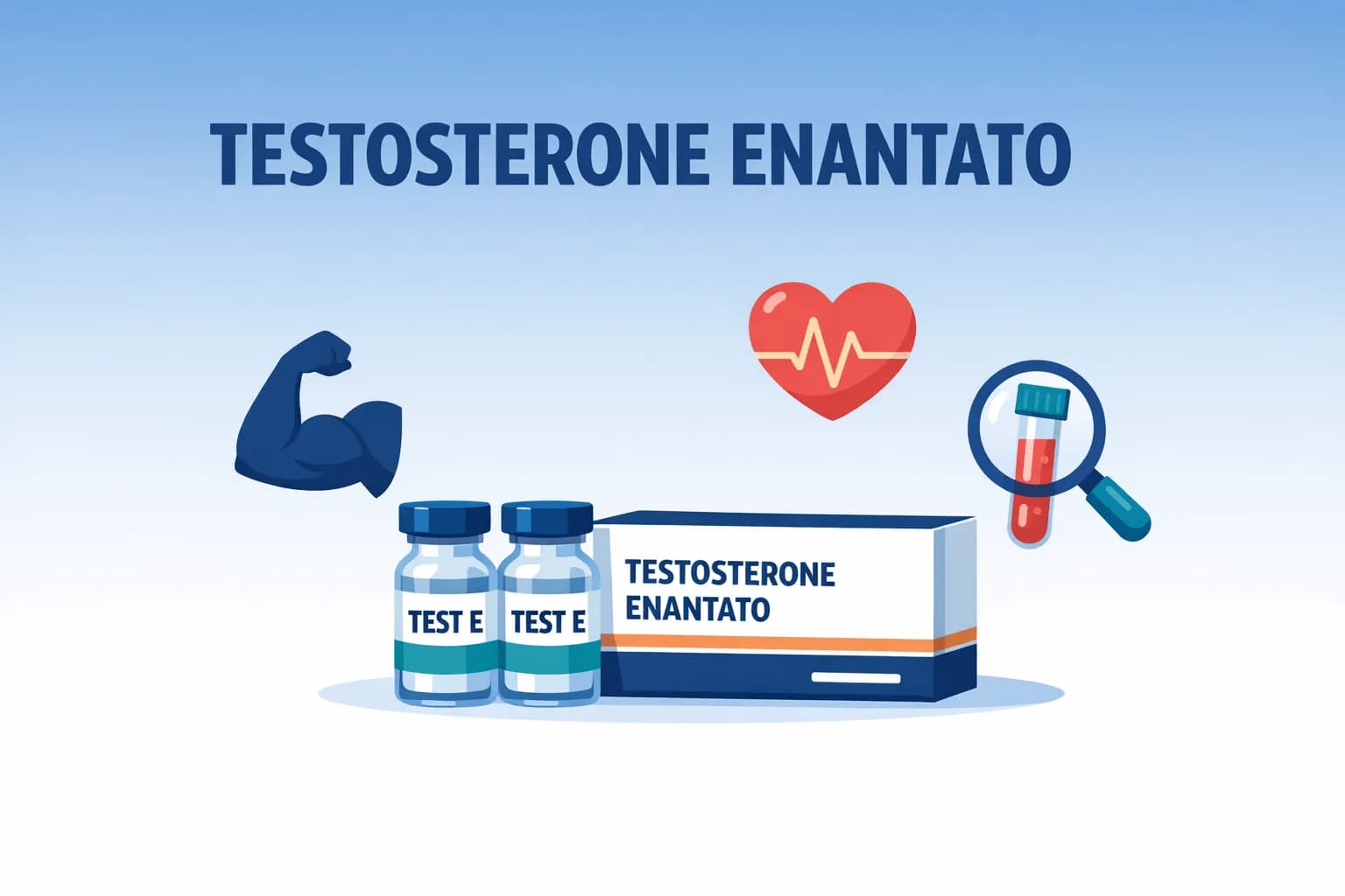 Testosterone Enantato: 7 Rischi da Conoscere