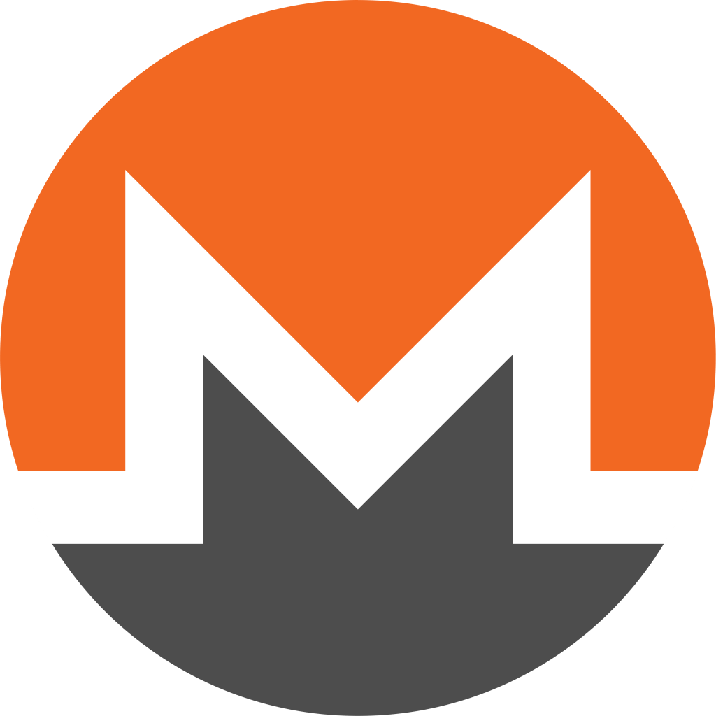 Logo della criptovaluta Monero orientata alla privacy