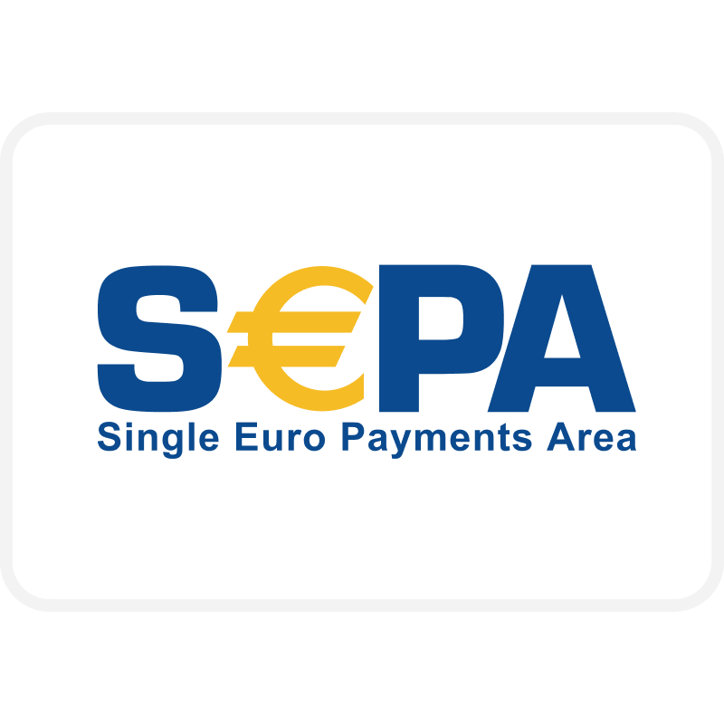 Logo del circuito di pagamento SEPA