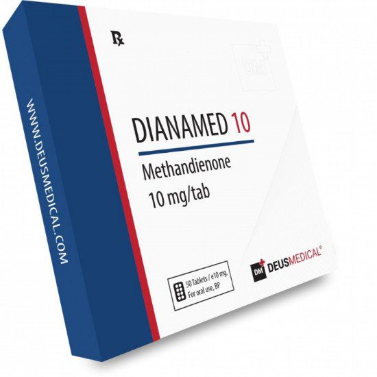 DIANAMED 10 (Methandienone) Deus Medical