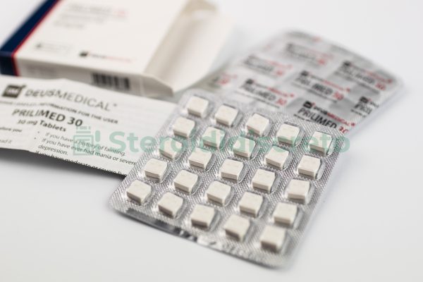 PRILIMED 30 (Dapoxetina HCL) Deus Medical, farmaco utilizzato per trattare l'eiaculazione precoce, aumentando il controllo sull'eiaculazione e prolungando il tempo prima del climax