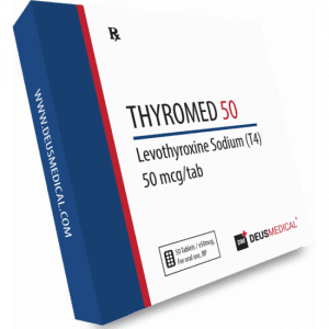 THYROMED 50 (Levothyroxine Sodium (T4) Deus Medical