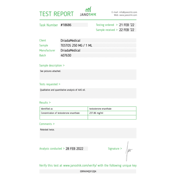 Testosterone Enanthate