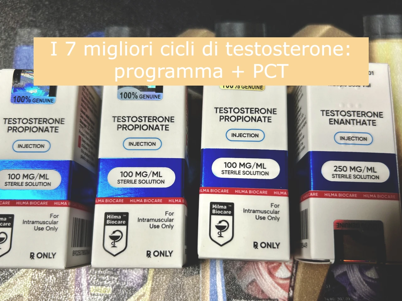 I 7 migliori cicli di testosterone - programma + PCT