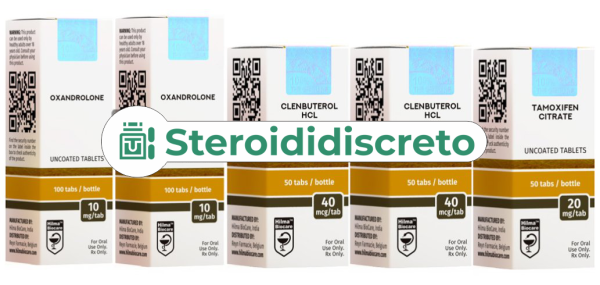 Ciclo base di 8 settimane di taglio - Oxandrolone e Clenbuterolo