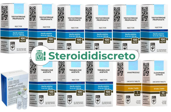 Ciclo classico di 8 settimane per il taglio - Testosterone propionato e Trenbolone acetato