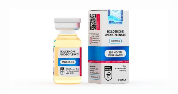 Flacon de boldénone undécylénate (équipoise) à 250 mg/ml de Hilma Biocare