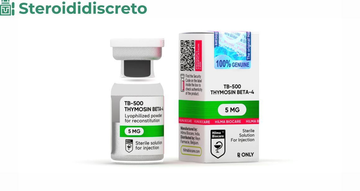 Flacone di TB-500 (Timosina Beta-4) di Hilma Biocare