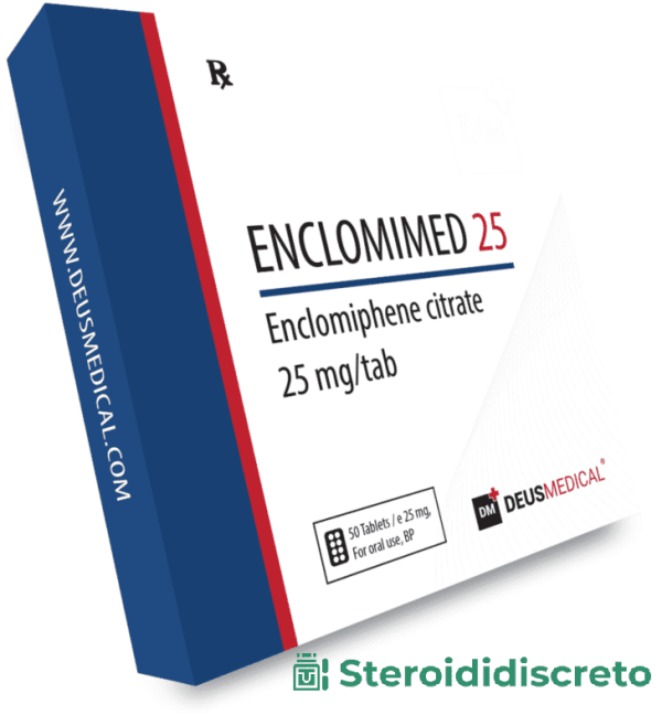 ENCLOMIMED 25 - Steroide orale in compresse - Deus Medical, per il ripristino dell'equilibrio ormonale