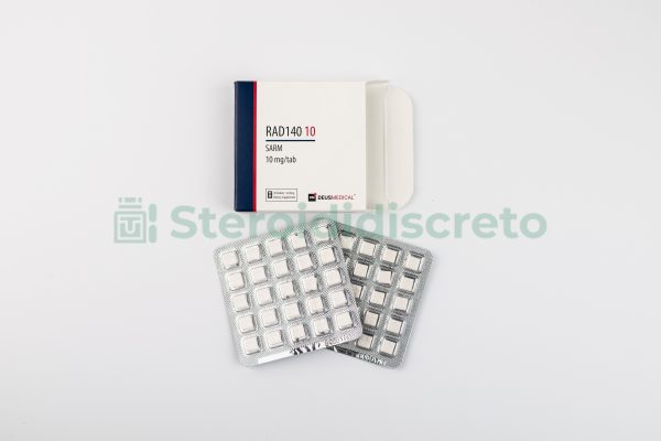 RAD140 10 (Testolone) 10mg/Tab, prodotto da Deus Medical, un SARM progettato per migliorare la massa muscolare e la resistenza fisica