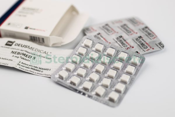 NEBIMED 5 (Nebivololo) 5mg/Tab, prodotto da Deus Medical, utilizzato per il trattamento dell'ipertensione e delle malattie cardiovascolari