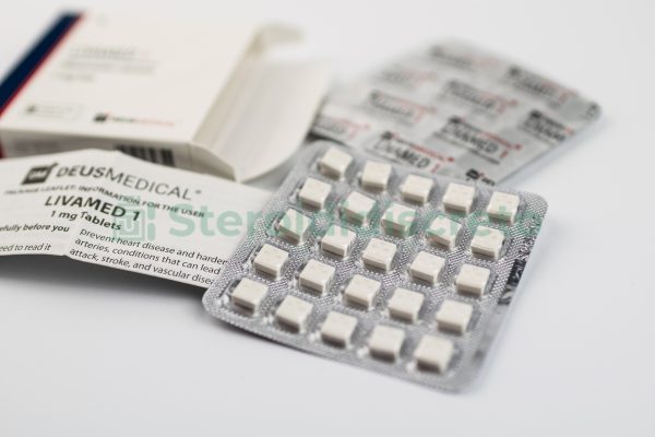 LIVAMED 1 (Pitavastatina Calcio) 1mg/Tab, prodotto da Deus Medical, farmaco usato per ridurre il colesterolo e migliorare la salute cardiovascolare