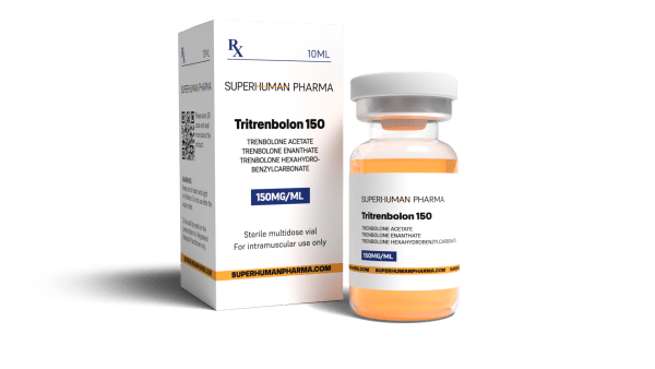 Tritrenbolone 10 ml [150mg/ml] SuperHuman Pharma: Anabolizzante per aumentare la massa muscolare e la forza, ideale per atleti e culturisti